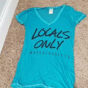 Victoria's secret burn out t shirt small